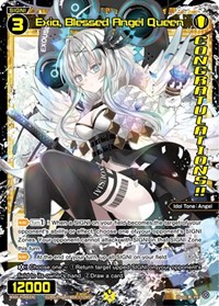 Exia Blessed Angel Queen Diva GP Winner PR waifu card — WIXOSS
