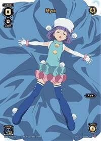 Aya Rurikuru PR waifu card — WIXOSS