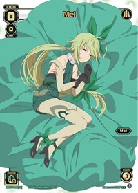 Mel Rurikuru PR waifu card — WIXOSS