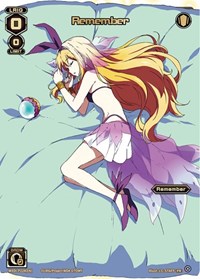 Remember Box Topper PR waifu card — WIXOSS
