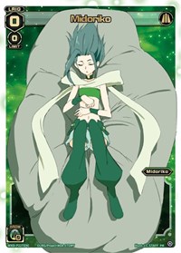 Midoriko Box Topper PR waifu card — WIXOSS