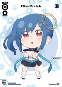 Allos Piruluk November 2023 PR waifu card — WIXOSS
