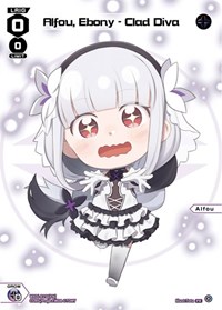 Alfou Ebony Clad Diva November 2023 PR waifu card — WIXOSS