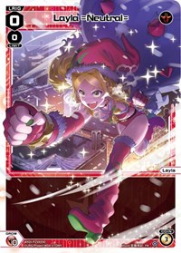 Layla =Neutral= Christmas Celebration PR waifu card — WIXOSS