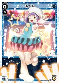Aya 0 January 2024 PR waifu card — WIXOSS