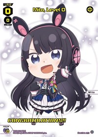 Mito Level 0 February 2024 Winner PR waifu card — WIXOSS