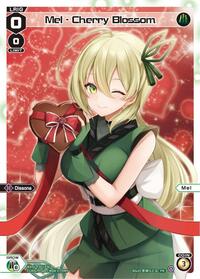Mel Cherry Blossom Box Purchase PR waifu card — WIXOSS
