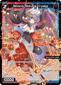 Silvana Natural Crystal Parallel Foil C waifu card — WIXOSS
