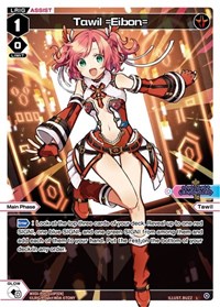 Tawil =Eibon= Parallel Foil L waifu card — WIXOSS
