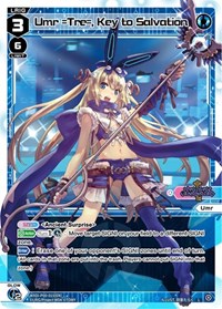 Umr =Tre= Key to Salvation L waifu card — WIXOSS
