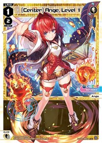 Center Ange Level 1 L waifu card — WIXOSS