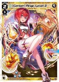Center Ange Level 2 L waifu card — WIXOSS