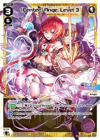 Center Ange Level 3 L waifu card — WIXOSS