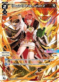 Assist Ange Level 2 Parallel Foil L L waifu card — WIXOSS