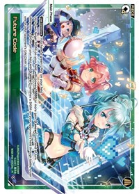Future Code PI waifu card — WIXOSS