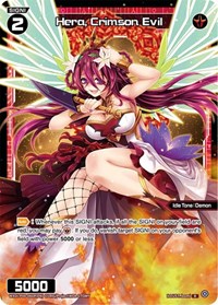 Hera Crimson Evil Parallel Foil R waifu card — WIXOSS