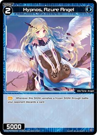 Hypnos Azure Angel R waifu card — WIXOSS