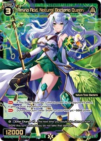 Amino Acid Natural Bacteria Queen SR waifu card — WIXOSS