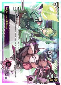 Nightmare Step PI waifu card — WIXOSS
