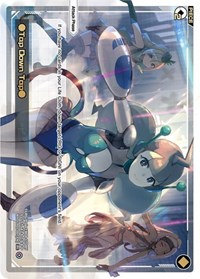 Tap Down Tap PI waifu card — WIXOSS