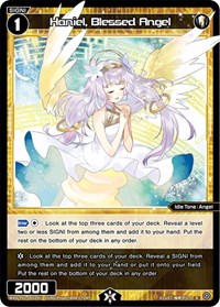 Haniel Blessed Angel R waifu card — WIXOSS