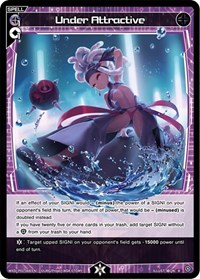 Under Attractive R waifu card — WIXOSS