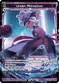 Under Attractive Parallel Foil R waifu card — WIXOSS