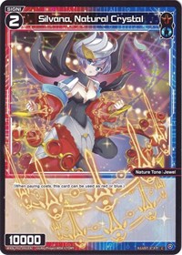Silvana Natural Crystal C waifu card — WIXOSS