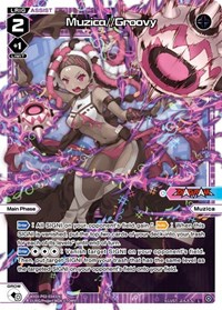 Muzica Groovy L waifu card — WIXOSS