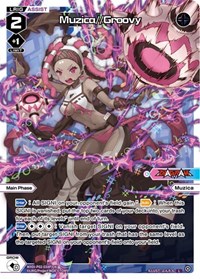 Muzica Groovy Parallel Foil L waifu card — WIXOSS