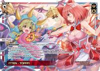ITTEN TOPPA PI waifu card — WIXOSS