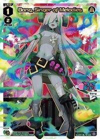 Bang Singer of Melodies SCR SCR waifu card — WIXOSS