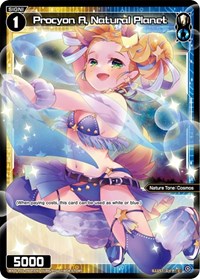 Procyon A Natural Planet Parallel Foil C waifu card — WIXOSS