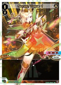 Sanga Vogue 1 SCR SCR waifu card — WIXOSS