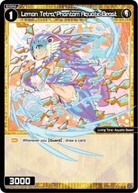 Lemon Tetra Phantom Aquatic Beast C waifu card — WIXOSS
