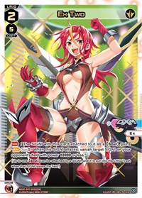Ex Two SCR SCR waifu card — WIXOSS
