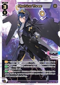 Machina Three SCR SCR waifu card — WIXOSS