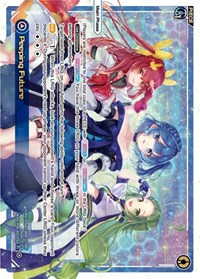 Peeping Future PI waifu card — WIXOSS