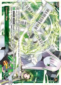 Green Bigs PI waifu card — WIXOSS