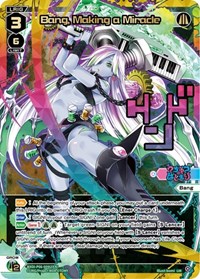 Bang Making a Miracle UR UR waifu card — WIXOSS