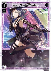 Iona Nepto Maiden LC waifu card — WIXOSS