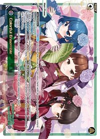 Colorful Ensemble PI waifu card — WIXOSS
