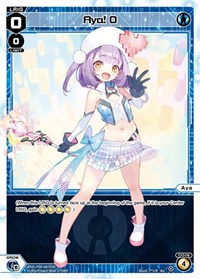 Aya 0 LC waifu card — WIXOSS