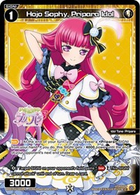 Hojo Sophy Pripara Idol C waifu card — WIXOSS