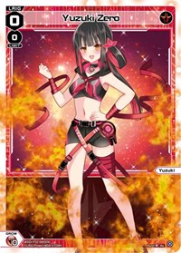 Yuzuki Zero Re waifu card — WIXOSS