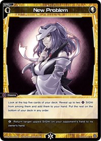 New Problem C waifu card — WIXOSS