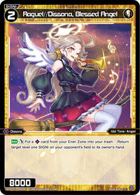 Raguel Dissona Blessed Angel C waifu card — WIXOSS