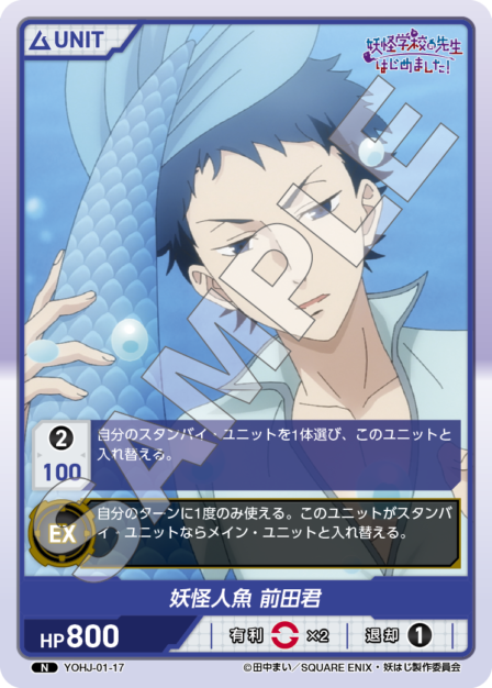 Card 017 N waifu card — YOHJ-01