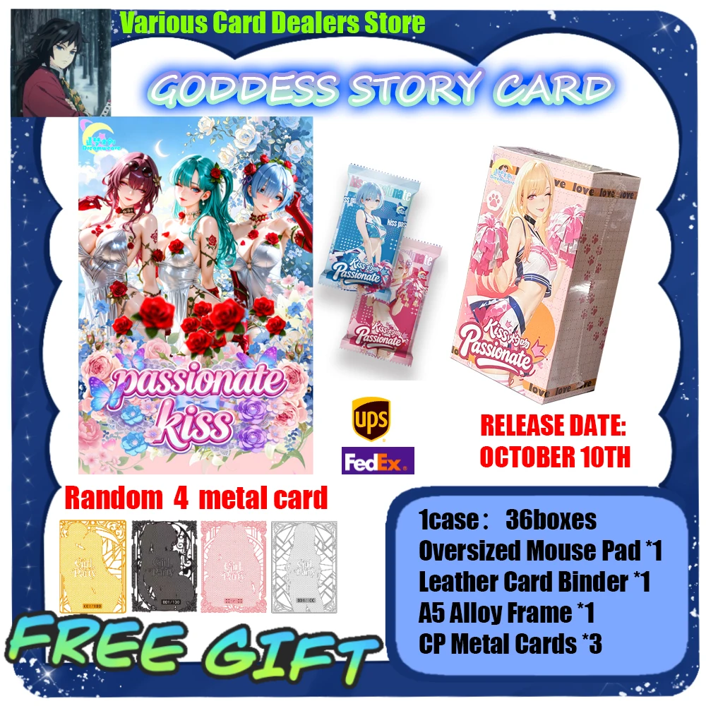 Passionate Kiss Waifu Cards booster